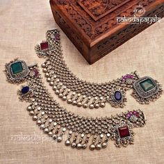 Antique Payal Designs Silver, Bridal Payal Wedding Silver, Antique Anklets Silver, Bridal Anklet Silver, Pajeb Design Silver, Painjan Designs Silver, Silver Anklet Design For Bridal, Antique Silver Jewelry Indian