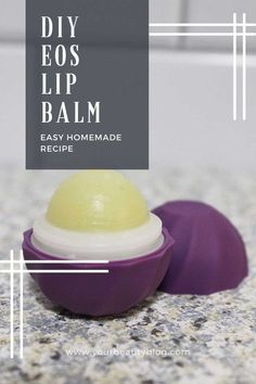 3 Simple Recipes to Make Lip Balm Without Coconut Oil Diy Eos Lip Balm, Lip Balm At Home, Eos Diy, Lip Balm Recipe, Balm Recipe, Rose Lip Balm, How To Make Rose