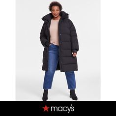 in stock Plus Size Coats, Pocket Bag, Puffer Coat, Plus Size Outfits, Matte Black, Puffer, Pick Up, In Store, Shoe Accessories