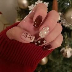 Precious Nails, Gel Nails Diy, Simple Gel Nails, Pretty Nail Designs, Nail Art Designs Videos