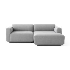 Develius Sofa EV1: Modules + EV1D - Corner Bespoke Sofas, Modular Unit, Fabric Stains, Cosy Corner, Group 2, L Shaped Sofa, Ferm Living, Residential Interior, Lounge Areas