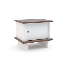 ML Night Stand - Oeuf LLC Nightstand Design, Play Wood, Mini Library, Walnut Nightstand, Dresser Storage, Storing Books, Nyc Design, Small Toys, White Nightstand