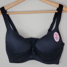 Reposhing This Item. It Didn't Fit Me. New With Tags. Removable Straps. 42ddd Questions? Leave A Comment Below! Black Full Cup Bra With Medium Bust Support, Black Full Cup Bra Partially Lined, Underwire Bra, Leave A Comment, Women's Intimates, Bra, Tags, Women Shopping, Black