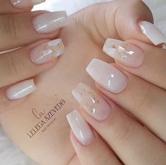 Easter Nail Ideas, Easter Nail, Fake Nails Designs, Wedding Nails Glitter, Romantic Nails, Ombre Acrylic Nails, Casual Nails, Work Nails, Blush Nails