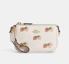 #ad Great Shopping NWT coach Nolita 15 With Strawberry Print CB608, Fashion Women's Bags Coach Nolita, Pretty Tote Bags, Louis Vuitton Capucines, Diy Friendship Bracelets Patterns, Girly Bags, Fancy Bags, Foto Casual, Strawberry Print, Pretty Bags