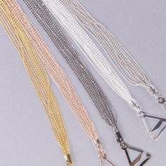 silver chain bra straps