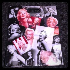 Marilyn Monroe Shopping Bag!! Brand New But There Is No Tag ... Listing Price Is For One Bag... 10 Available ... Marilyn Monroe Photos, One Bag, Bag Brand, Marilyn Monroe, Womens Tote Bags, Black Red, Black And Red, Brand New, Red