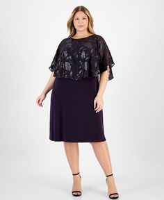 in stock Connect Plus, Dark Amethyst, Long Windows, Dress Details, Flutter Sleeve, Sheath Dress, Pullover Styling, Round Neckline, Knit Jersey