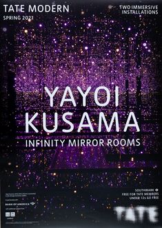 the front cover of tate modern's latest album, yayo kusama