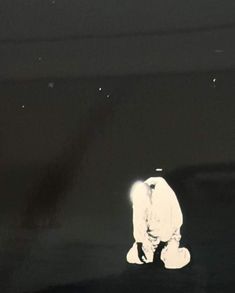 an image of a person on a skateboard in the dark with light coming from behind