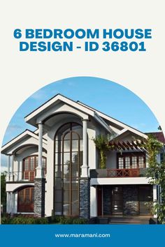 6 Bedroom House Design - ID 36801 Six Bedroom House