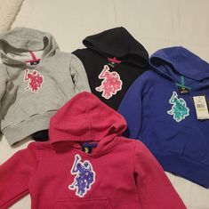 I Have This Really Cute Hoddie In Different Sizes Purple: Size 4 And 6x With Tags Pink: Size 4 With Tags Black: Size 5 " No Tags" Gray: Size 4 " No Tags" See Pictures For Accurate Details Home Smoke Free But I Have Cats Winter Pink Sweatshirt For School, Fleece Tops For School In Winter, Winter School Fleece Tops, Cute Purple Cotton Hoodie, Winter School Hoodie Top, Casual Winter Sweatshirt For Playwear, Cute Purple Winter Top, Purple Fleece Hoodie Top, Winter Hooded Sweatshirt For Playwear