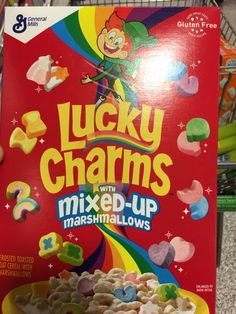 lucky charms mix - up marshmallows in a box