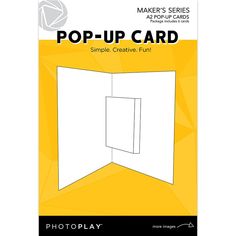 the pop up card is shown in white