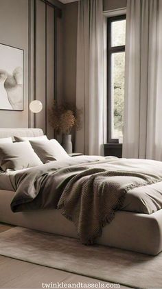 Neutral Bedroom Ideas Neutral Bedroom Decor Ideas, Neutral Bedroom Ideas, Inviting Bedroom, Neutral Bedroom Decor, Neutral Bedrooms, Bedroom Decor Inspiration, Neutral Bedroom, Bedroom Decor Ideas, Twinkle Twinkle