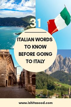 31 Italian words to know before your trip Travel To Italy Tips, Italy Travel Guide Places To Visit, Travel To Italy Places To Visit, Best Italy Travel Itinerary, Best Places To Visit In Italy, Italy Learning, Italy Language, Italian Cruises, Going To Italy