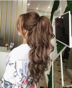 Hairstyles Prom, Short Homecoming Hair, Shoulder Hair, Hair Bridesmaid, Bridesmaid Hair Down