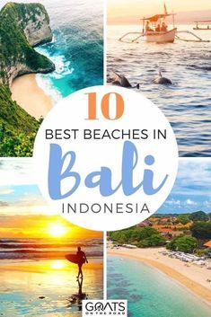 the top 10 best beaches in bali, indonesia