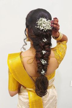 Reception Hairstyles, Bridal Hairstyles With Braids, Hair Style Vedio