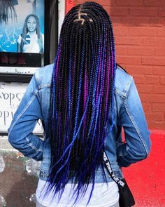 Trendy Braided Hairstyles, Trending Braids, Braids Easy, Style Braids, Hairstyle Braids, Hairstyle Easy, Colored Braids