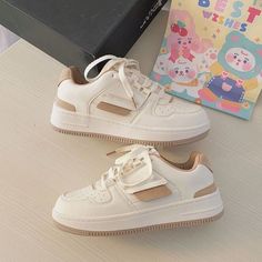 Korean Shoes, Shopee Malaysia, White Shoes Women, Shoes Collection, Trendy Sneakers, Trendy Shoes, Sierra Leone, White Shoes, Nike Air Force Sneaker