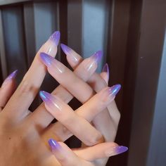 Smink Inspiration, Purple Nail, Best Acrylic Nails