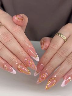 3d Floral Nails, Nails Set, Floral Nails, Nails Nailart, Pretty Nails, Press On Nails, Nail Inspo, 3 D, Nail Art