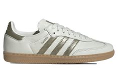 Adidas Gold, Gold Adidas, Adidas Samba Og, Digital Closet, Hot Sneakers, Sneaker Brands, Adidas Samba, Basic Style, Women's Sneakers