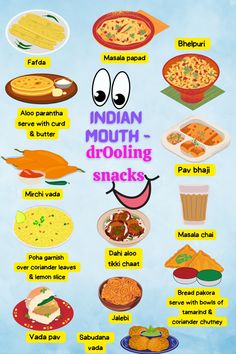 Illustration of Indian popular snacks 😋🫠🌮🍝

#indian#popular#street#food#teatime#snacks#brunch#foodmania#foodgasm Brunch Snacks, Bread Pakora, Pav Bhaji, Masala Chai, Coriander Leaves, Lemon Slice, Foodie Food, Chutney, Mouth Watering