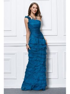 Chiffon Evening Dresses, Formal Gown, Blue Outfit, Dress Formal, Long Prom Dress, Evening Dresses Long, Formal Evening Dresses, Dress Size Chart, Evening Dresses Prom