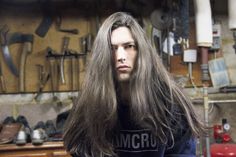 Really Long Hair, Men's Hairstyles, Boys Long Hairstyles, Hair Length, Hair Lengths, Beautiful Hair