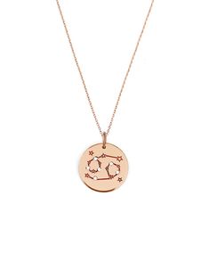 18K 14K 9K Diamond Zodiac Pendant Necklace Constellation Disc - Etsy Greece 14k Gold Celestial Zodiac Necklaces, Celestial Zodiac Sign 14k Gold Necklaces, Rose Gold Zodiac Sign Round Pendant Necklace, Rose Gold Zodiac Round Pendant Necklace, Astrology Jewelry, Zodiac Pendant Necklace, Horoscope Necklace, Zodiac Sign Necklace, Sign Necklace