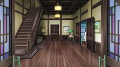 Manga Places, Anime Interior, Background Anime, Fantasy Background, Sims House Design