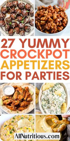 the best crockpot appetizers for parties to serve at your next party