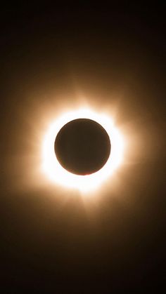 the sun's corona corona is seen during a solar eclipse in this image taken from earth