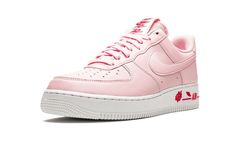 The Nike Air Force 1 Low “Thank You Plastic Bag - Pink Foam” is one of two February 2021 colorways of the “Uptown” that show love to a New York City cultural icon: the “Thank You” plastic bag.  Handed out at many bodegas and mom-and-pop restaurants across the city, the “Thank You” plastic bag isn’t necessarily the first thing you’d associate with New York City, but like the pigeon and subway cars, the doting bag is a staple in city living.  A light shade of Pink Foam leather covers the entire up Nike Rosa, Yellowstone T Shirts, Air Logo, Foams Shoes, Pastel Color Schemes, Pink Nikes, Nike Air Force 1 Low, Custom Nikes, Air Force 1 Low