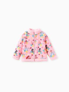 Disney Princess Toddler, Reversible Jacket, Toddler Girls, Toddler Girl, Floral Print, Floral Prints, Disney Princess, Disney, Floral