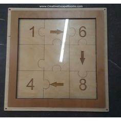 Creative Escape Rooms Double Sided Jigsaw Puzzle - Escape Room Prop Room Escape Games, Escape Room Diy, Halloween Puzzles, Escape Room Puzzles, Escape Games, Escape Rooms, Room Stuff, Promotional Products Marketing, Coding For Kids