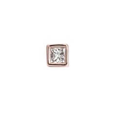 14k Gold , White Diamond 1 Princess Cut Diamond 0.07 Carats Approximate Height: 3.6mm Approximate Width: 3.6mm Post Length: 11mm Post Gauge: 0.74mm Sold As a Single Celestial Gifts, Princess Cut Diamond, Square Diamond, Dog Bone, Timeless Accessories, Bezel Diamond, Princess Cut Diamonds, Princess Cut, Pave Diamonds