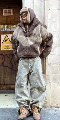 Streetwear Fit Inspo Men, Fall Outfit Inspo Men, Streetwear Fashion Men Winter, Baggie Jeans Outfit, Baggy Fashion, Masculine Outfits, Baggy Outfit Ideas, Baggy Jeans Outfit, Streetwear Inspiration