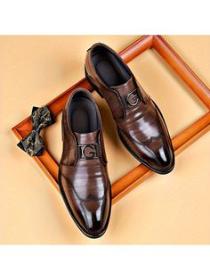 "[Classic and Stylish] Comftable lace-up dress shoes keeps your wardrobe timeless, dark color can collation with various wears, suitable for formal occasions, wedding, party, work, dating and casual.
[Simple and Elegant] Flexible and comfort oxfords offering a generous fit, faux leather upper with good gloss and smooth touch, paired with both formal and casual wear.
[Breathable and Comfortable] Made of breathable upper and comfort linning, comfortable fit and not stiff, keep your feet odor free and cool, allows you walk or stand for a long time without feeling sore.
[Non-Slip Sole] Features anti-slip rubber soles, slip resistant and wear-resisting, have good traction on the bare or carpeted floors, provides your feet some cushion and protection.
[Ideal gifts] Fabulous & chic oxfords, the p Dress Work, Leather Wedding, Handmade Leather Shoes, Casual Leather Shoes, Business Dress, Dapper Men, Italian Shoes, Men Formal, Leather Slip On Shoes