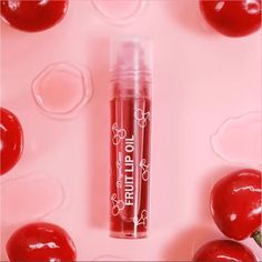 Get Glossy Hydrated Lips!! Cherry Flavoured, Mary Kay Lip Gloss, Red Lip Stain, Hydrating Lip Oil, Hydrated Lips, Lip Injection Extreme, Candy Lips, Eos Lip Balm, Flavored Lip Gloss