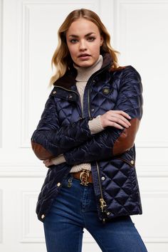 Holland And Cooper, Longline Denim Jacket, Chain Shirt, Equestrian Outfit, Tweed Outfit, Holland Cooper, Field Coat, Great Coat, Longline Coat