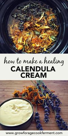 Calendula Cream, Infused Oil, Healing Salves