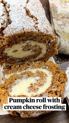 a loaf of cinnamon swirl bread sitting on top of a white plate