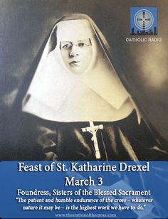 the poster for feast of st martha drexel