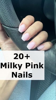 40+ Milky Pink Nails You Can't Get Around This Year brings together the best Nagel Inspo with trendy Nagellack shades. Perfect for summery nails and casual nails alike, these milky nails range from subtle, short cute classy nails to glitter pink designs. Featuring nail arts like Pink Nails OPI and subtle yet chic small classy nails, this collection has something for every style. Discover basic nails, Manikur Kuku, and even a touch of Kutek Disney charm for a playful, polished look this season.