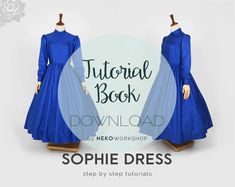 the sewing pattern for this dress is easy to sew