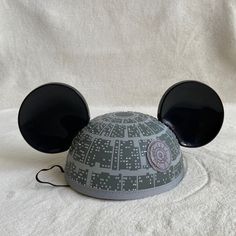 Sizing: Adult One Of A Kind! New, Never Worn. Rhinestones Have Been Hand Glued - An Added Feature To Original Hat. Mickey Ear Hat, Ear Hats, Mickey Ears, Disney Accessories, Accessories Hats, Mens Accessories, Star Wars, Man Shop, Stars