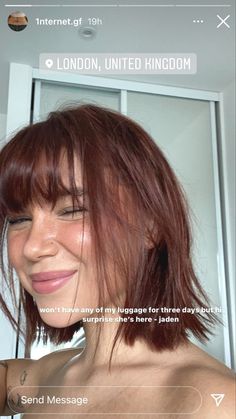 Brunette Hair Color With Red Highlights Dark Auburn, Red On Top Of Brown Hair, Deep Natural Red Hair Color, Auburn Hair And Eyebrows, Red Hair Dark Features, Hair Color Idea For Asian Skin, Hair Color Thinning Hair, Emrata Red Hair, Dark Rust Hair